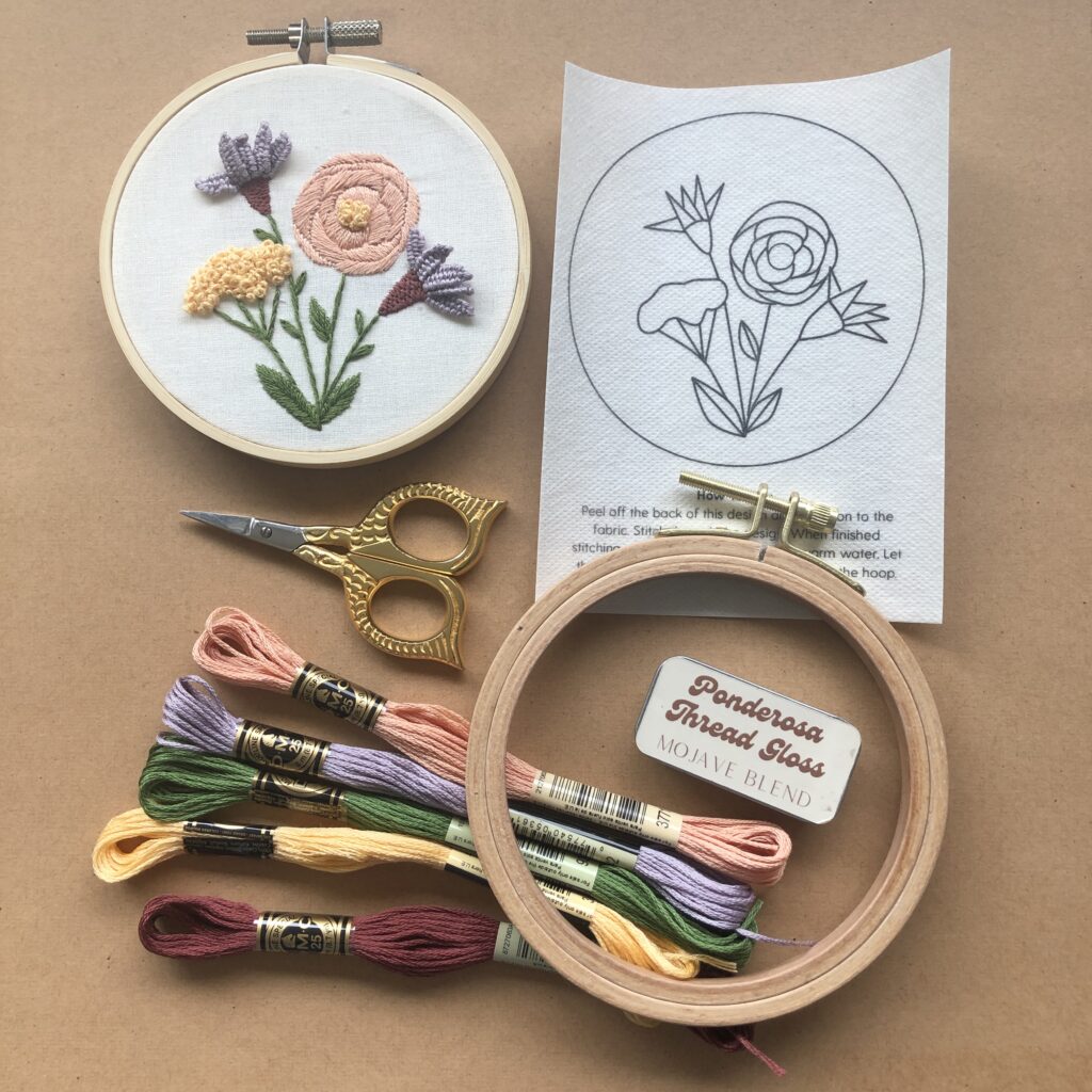 embroidery kit  on ultimate gift guide