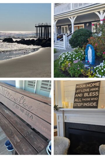 photo collage of Mary's Place by the Sea healing center